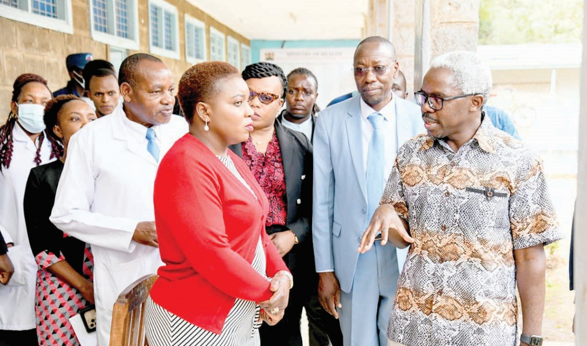 Health minister encounters sickly Mathari hospital