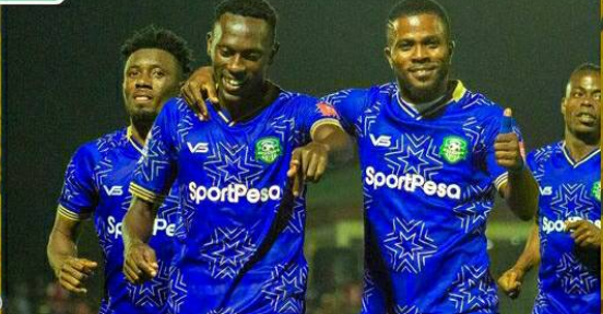 Duke Abuya celebrates after scoring PHOTO/Singida