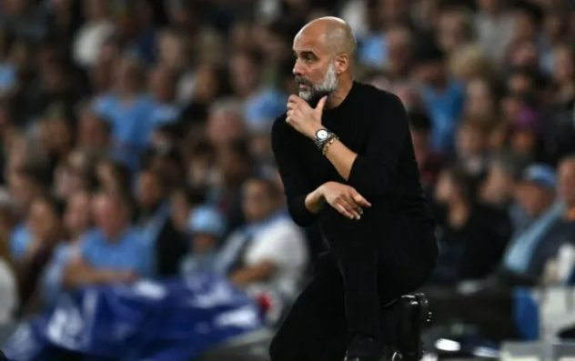 Pep Guardiola in a past action. PHOTO/Sky Sports