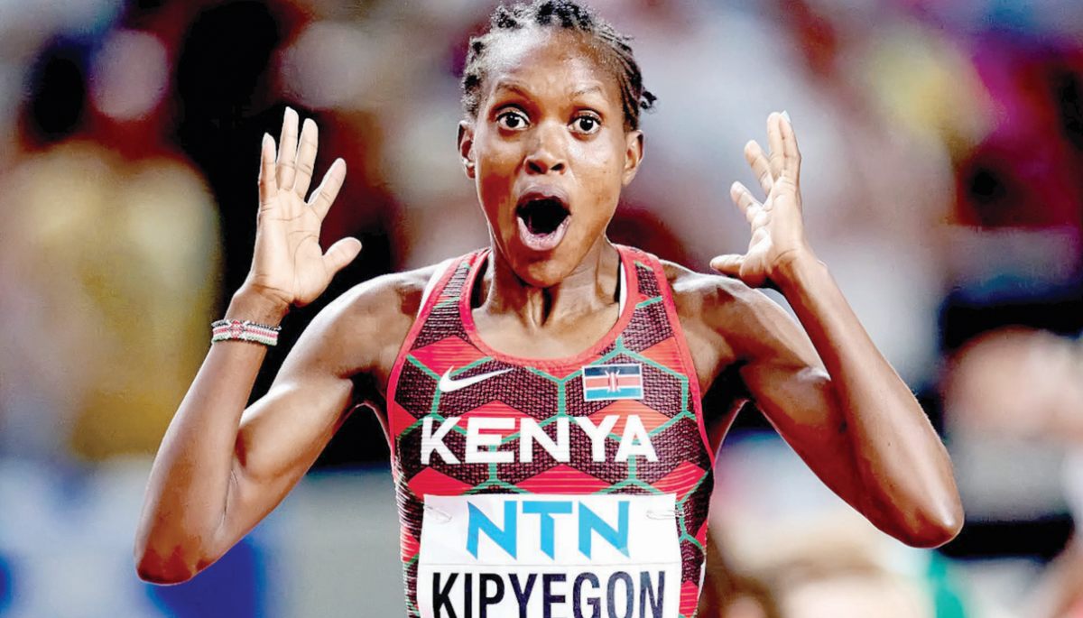 Faith Kipyegon goes for a double in Budapest