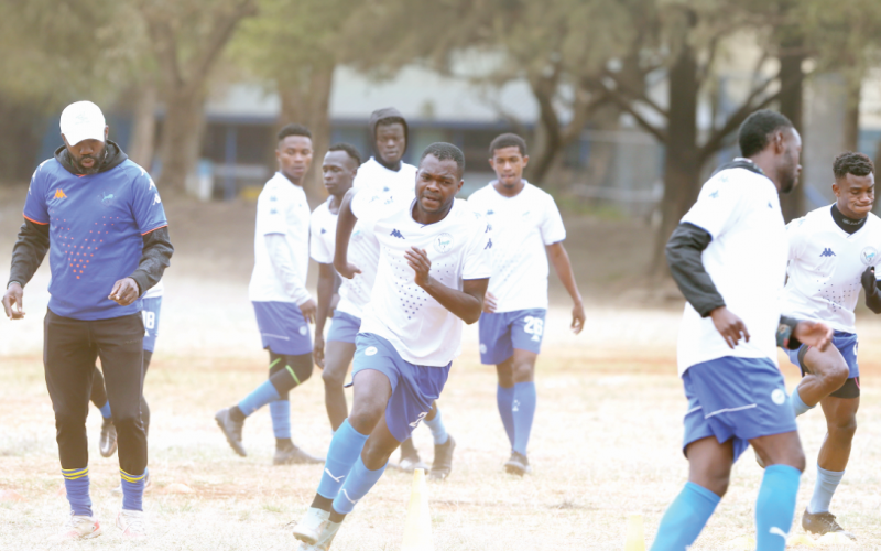 Sofapaka FC players in training. PHOTO/Sofapaka