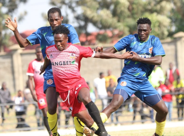 Shabana FC vs Murang'a Seal in FKF PL action at Raila Odinga Stadium. PHOTO/Shabana FC/Facebook