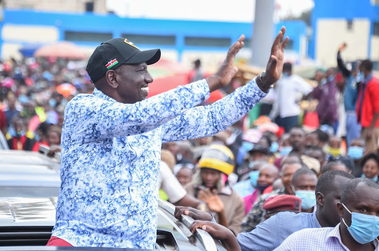 Ruto set for 5-day tour of Mt Kenya region