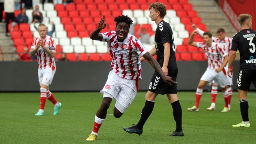 Harambee Stars midfielder Odada scores first goal at Aalborg BK