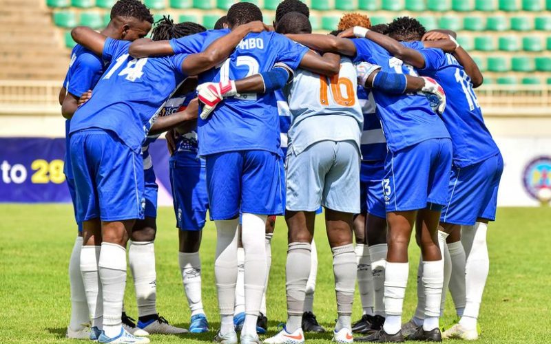 AFC Leopards players before FKF PL match. PHOTO/AFC Leopards/Facebook