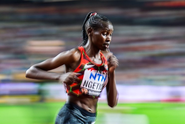 Agnes Ngetich shatters women-only 10km world record