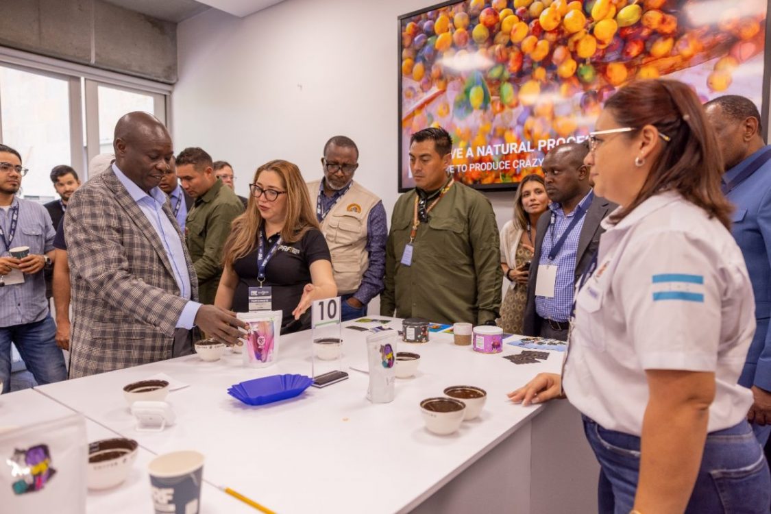 DP Rigathi Gachagua during the Seventh Coffee Producer and Roaster Forum in Medellín, Colombia.