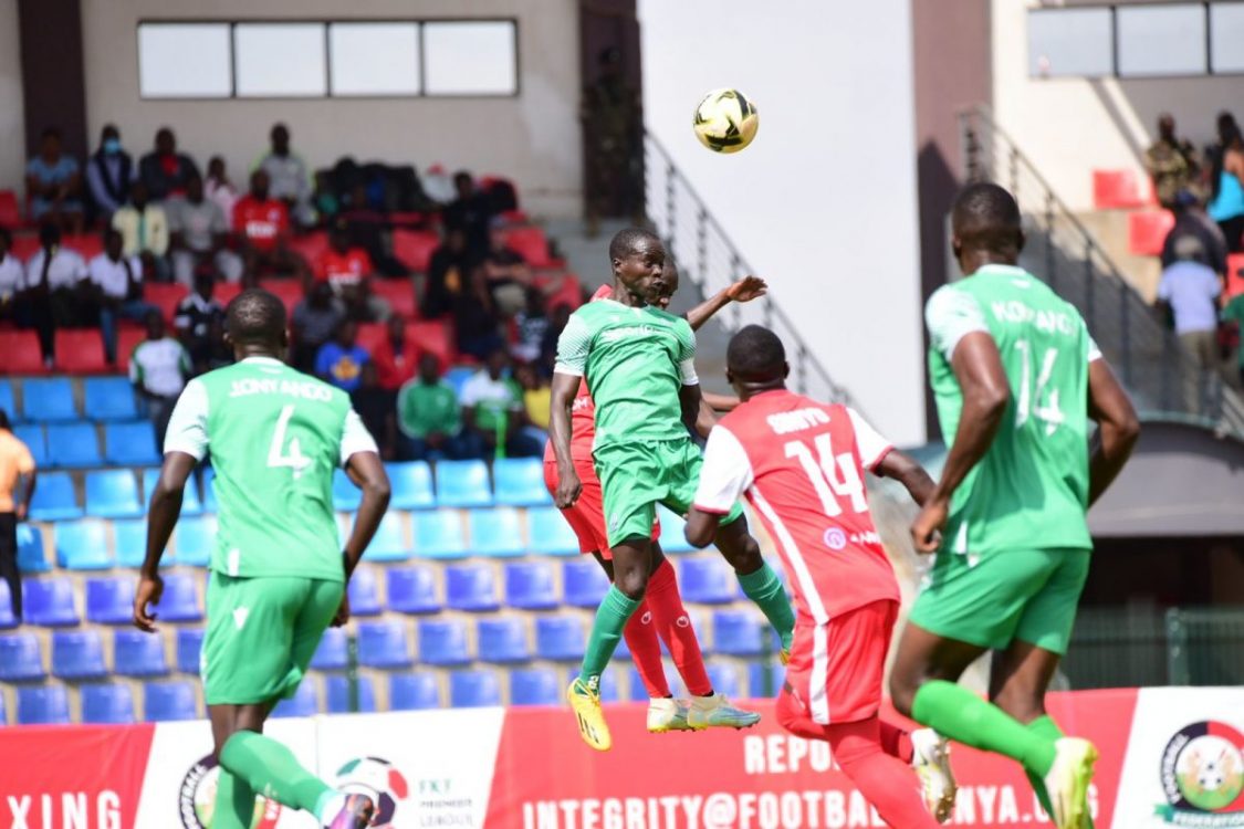 FKF Premier League top scorers after first leg