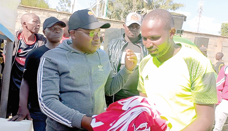 Juja MP calls for increased support for village-level sports