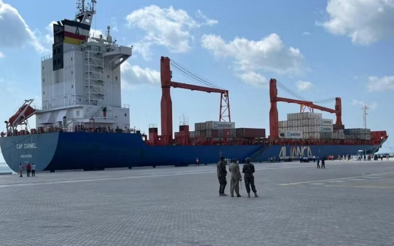 Lamu Port.
