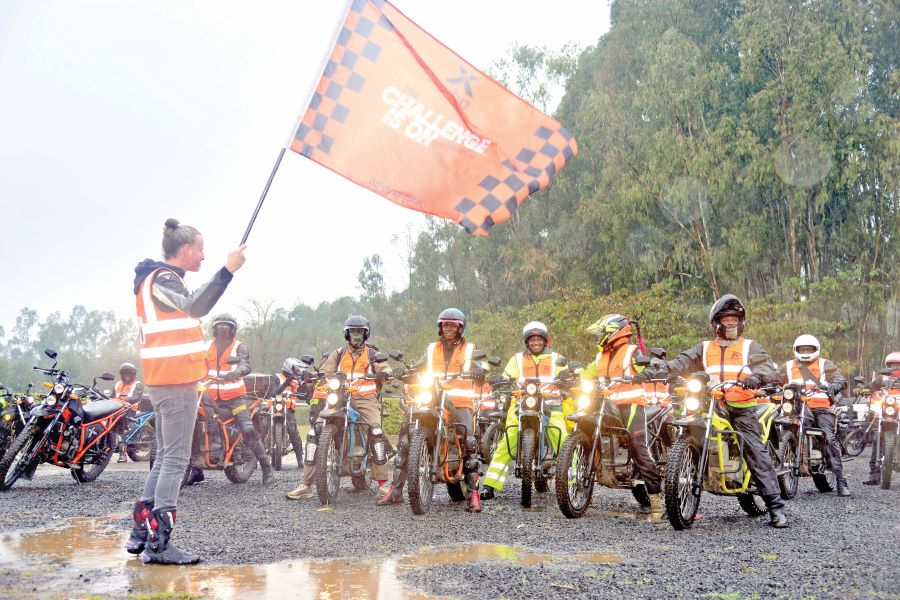 300 riders take part in Kibo’s ‘Ride like a Champ’ challenge