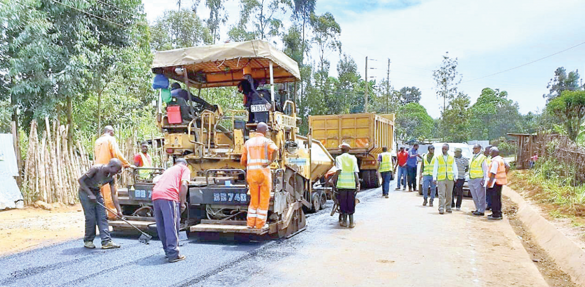 Contractor dumps road project over non-payment