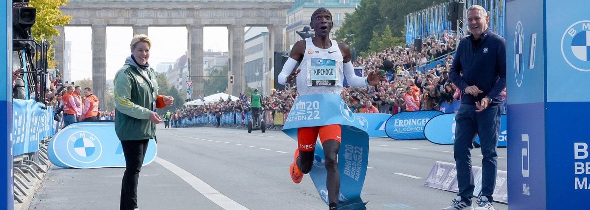 Eliud Kipchoge wins Berlin Marathon. PHOTO/World Athletics