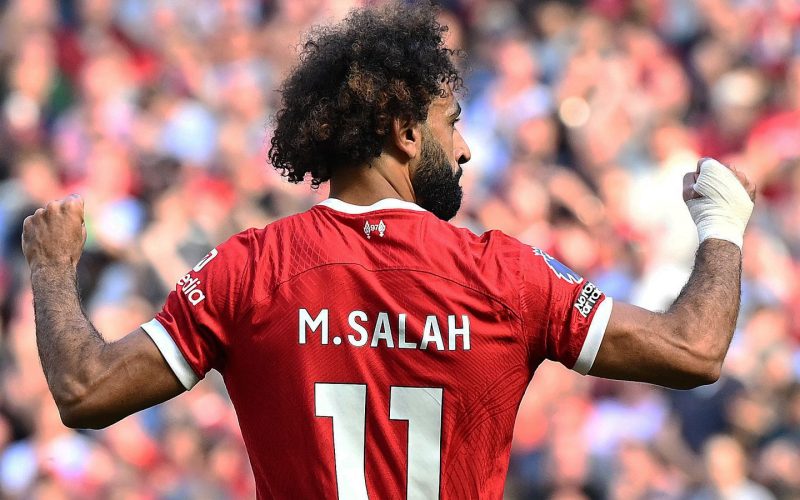 Liverpool star Mohamed Salah during a past match. PHOTO/https://www.facebook.com/momosalah