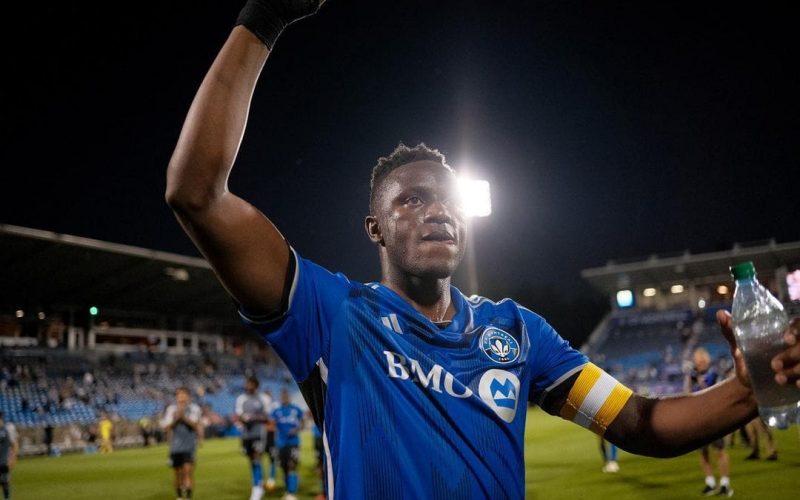 Victor Wanyama in a past MLS match for Montreal Impact. PHOTO/Victor Wanyama/Facebook