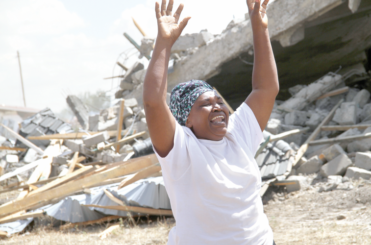 Pain as homes are flattened in Athi River