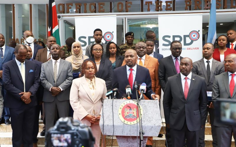 'I can work from anywhere' - CS Kuria downplays reports of office conflict with Mudavadi