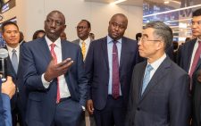 President William Ruto in Beijing, China after he witnessed the signing of a Memorandum of Understanding between Kenya and Huawei that will accelerate Kenya’s digital transformation on Monday, October 16, 2023. PHOTO/PCS