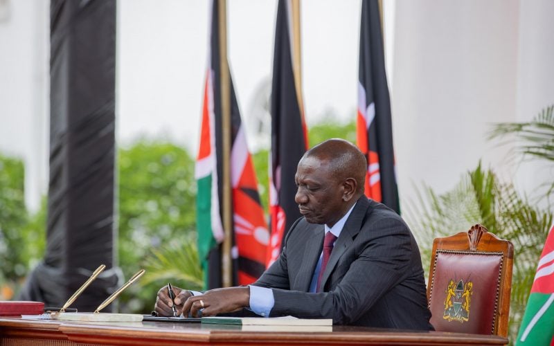 President Ruto signs 4 healthcare bills into law