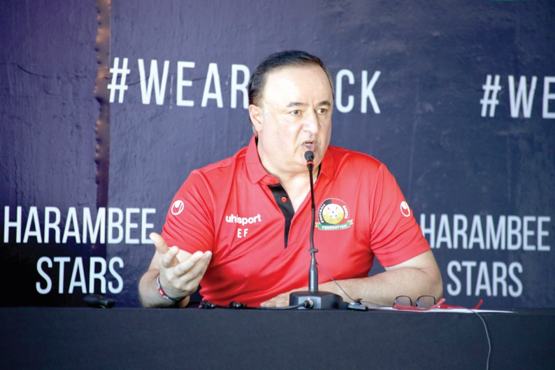 Harambee Stars coach Engin Firat’s headache