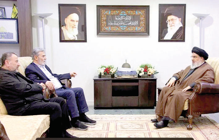 Hezbollah, Hamas, Islamic Jihad chiefs discuss route to ‘victory’