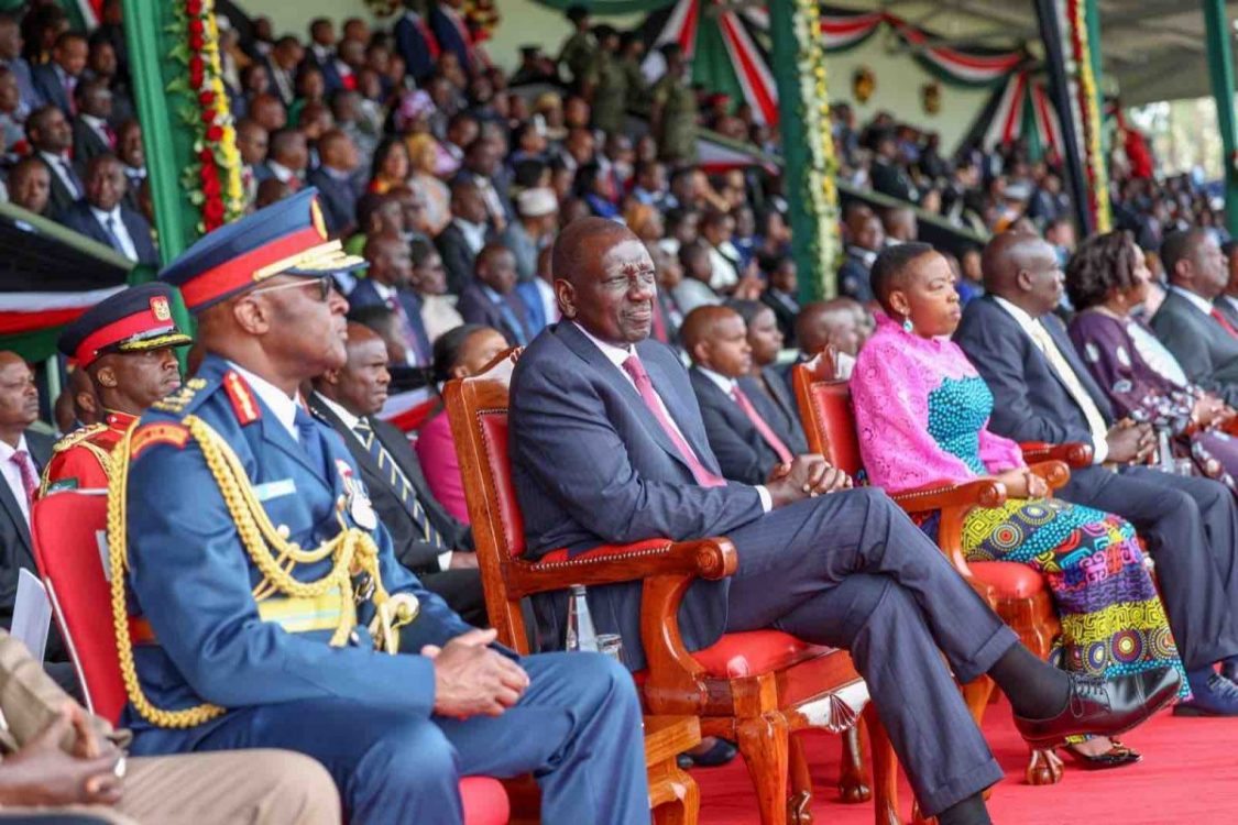 President William Ruto in Kericho