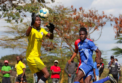 Posta Rangers vs Bandari in FKF PL action. PHOTO/(@Officialfkfpl)/X