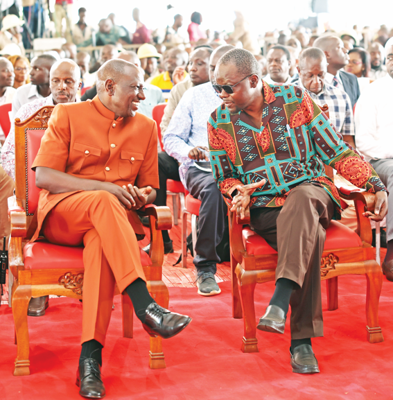 No plans to privatise millers, says Ruto