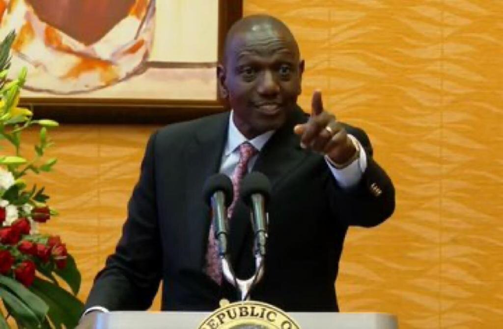 ‘Sitaki mnisumbue’ – Ruto warns Homa Bay residents against anti-gov’t protests