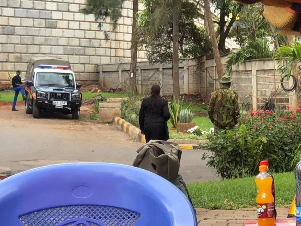 Police disrupt press conference held by victims of BATUK atrocities ahead of King Charles’s arrival