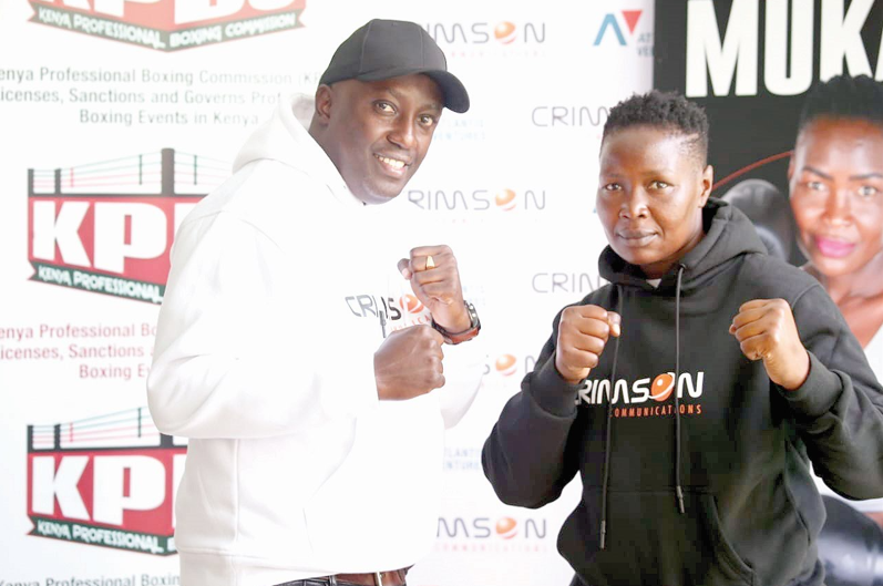 Mukami to fight Ngubane for continental middle weight title