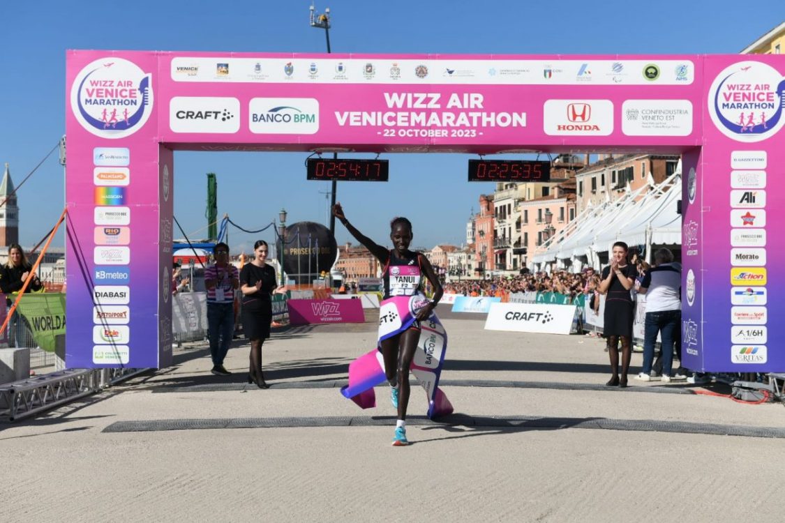 Rebecca Tanui outwits Ethiopian duo in 37th Venice Marathon