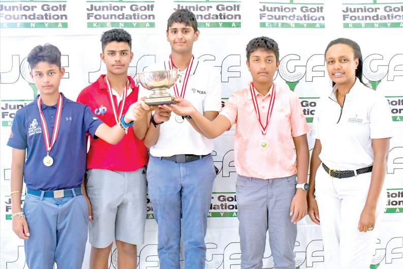 Premier Academy win Lisle Shaw Inter School Golf tournament