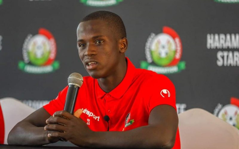 Kariobangi Sharks Stanley Wilson is part Junior Stars (Kenya u18) squad. PHOTO/FKF