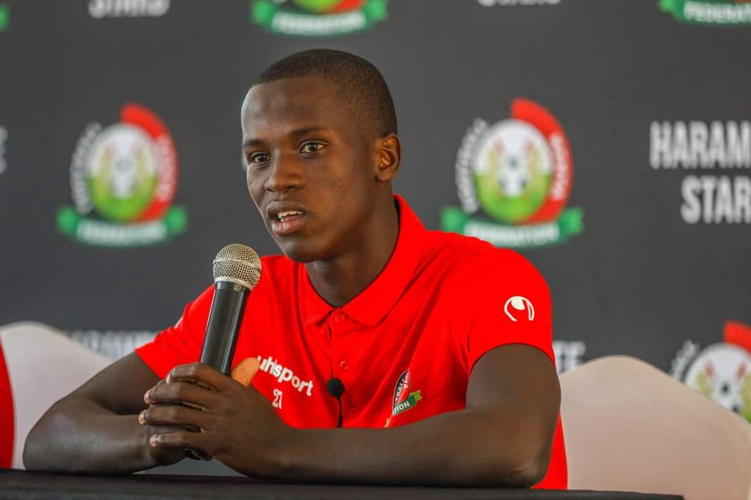 Kariobangi Sharks Stanley Wilson is part Junior Stars (Kenya u18) squad. PHOTO/FKF