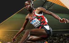 Faith Cherotich in a past action. PHOTO/World Athletics