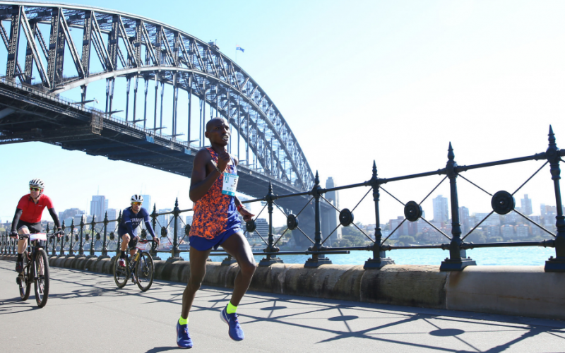 Michael Njenga Kunyuga races in a past event. PHOTO/Inside games