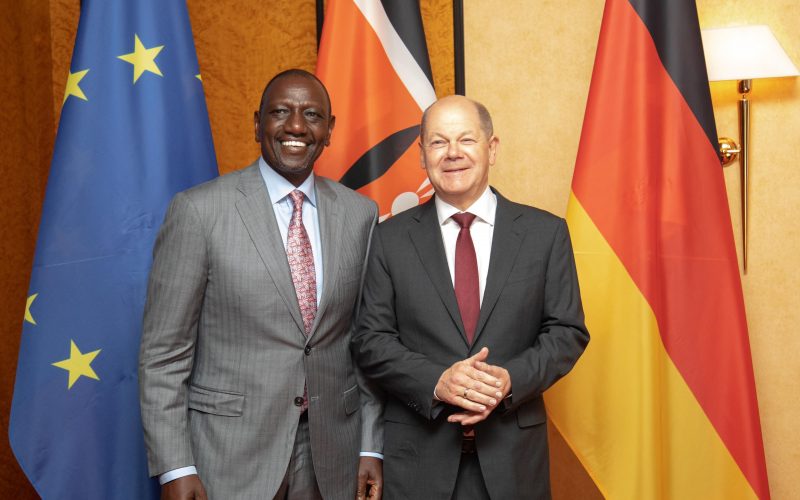 German Chancellor pledges to support Kenya's mission to Haiti after meeting with Ruto