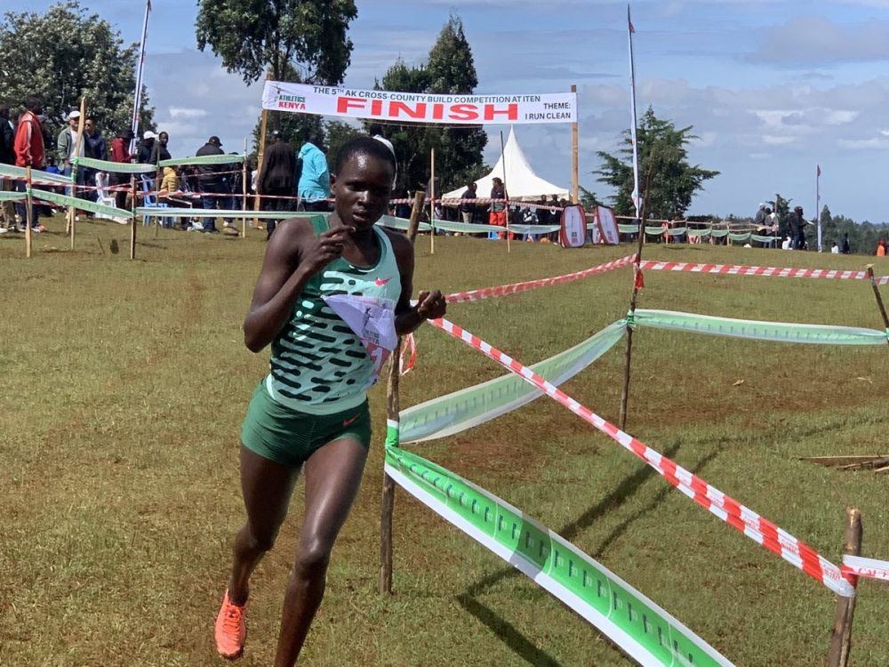 Kimeli, Anyango reign supreme in Athletics Kenya fifth meet in Iten