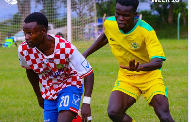 Kariobangi Sharks vs Nzoia Sugar in FKF PL action. PHOTO/(@Officialfkfpl)/X