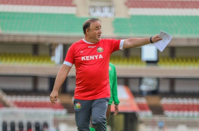 Harambee Stars head coach Engin Firat. PHOTO/FKF