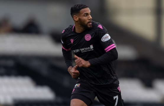 St Mirren and Harambee Stars forward Jonah Ayunga. PHOTO/St Mirrens