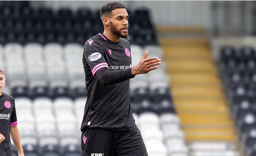 St Mirren and Harambee Stars forward Jonah Ayunga. PHOTO/St Mirrens