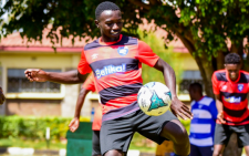 AFC Leopards left-back Lewis Bandi in a previous action. PHOTO/(@AFCLeopards)/X