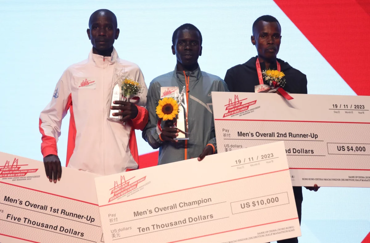 Toroitich claims Kong-Zhuhai-Macau Bridge Half Marathon title as Ng’etich dominate Lille’s Road Race