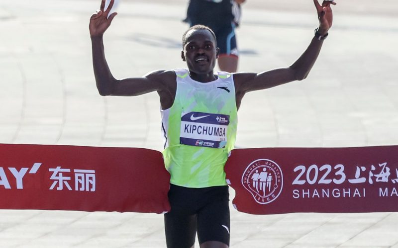 Philimon Kipchumba wins the Shanghai Marathon. PHOTO/World Athletics