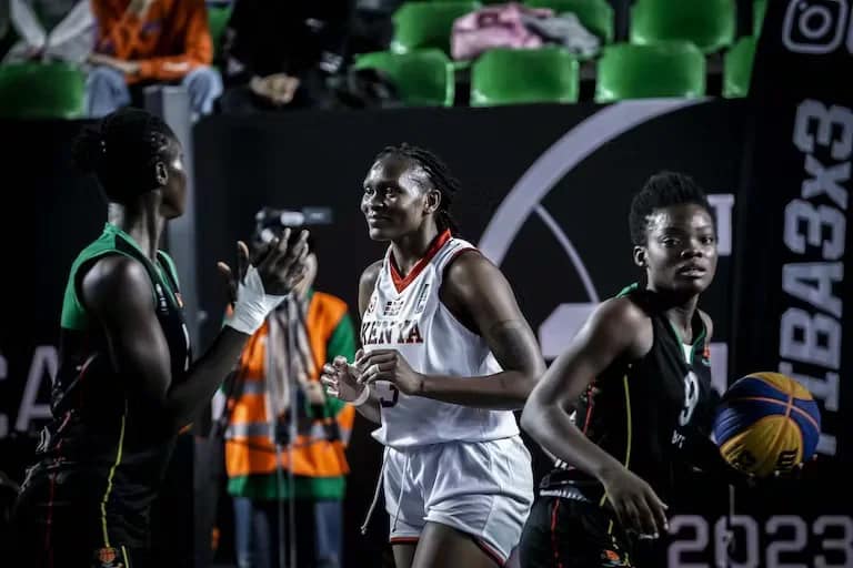 Kenya Women’s 3×3 basketball team win 2023 Africa Cup