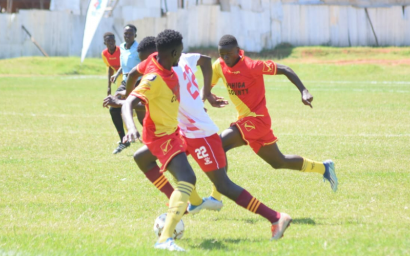 Mulembe United vs Nzoia Sugar in Elijah Lidonde Cup. PHOTO/Nzoia Sugar