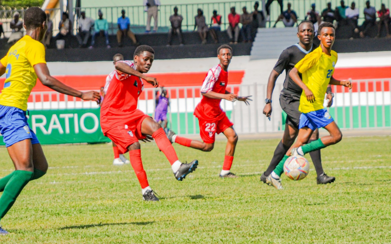 CECAFA Action pitting Rwanda and Sudan. PHOTO/CECAFA Online/X