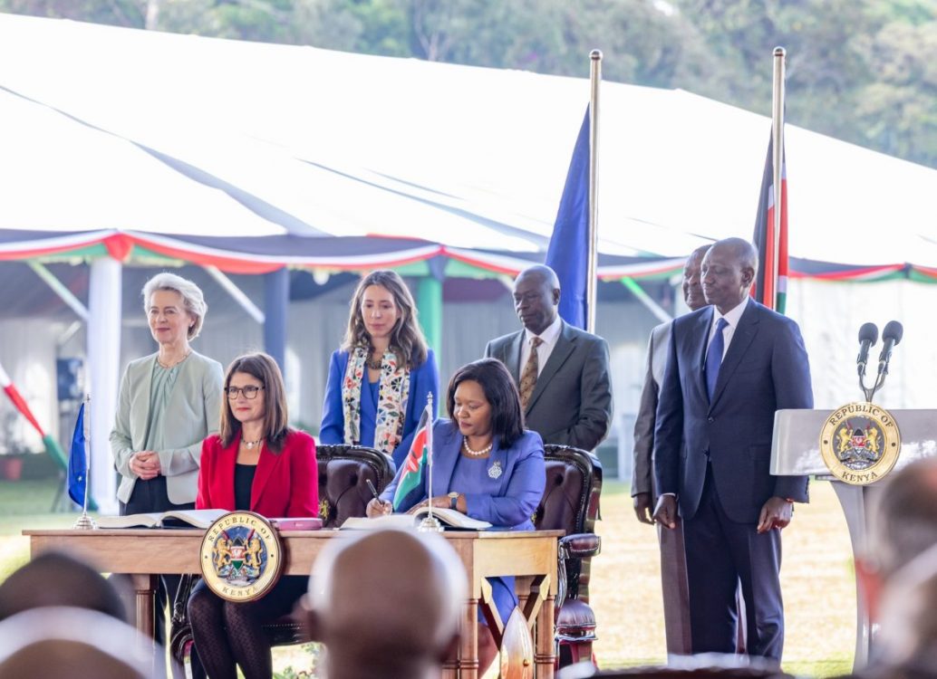 Kenya signs economic partnership agreement with EU